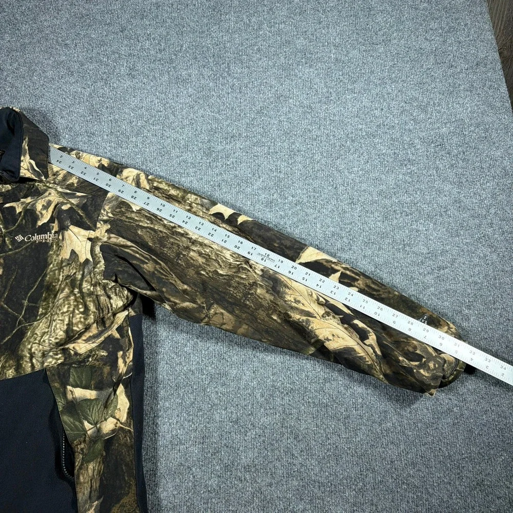 Columbia PHG‎ Jacket Mens Medium Camo Omni-Heat Omni Tech Performance Hunting